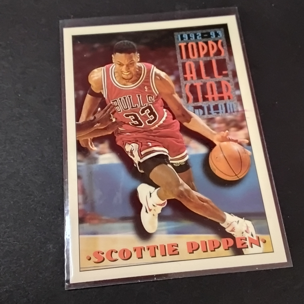 1992-93 Topps All-Star Scottie Pippen Basketball Card